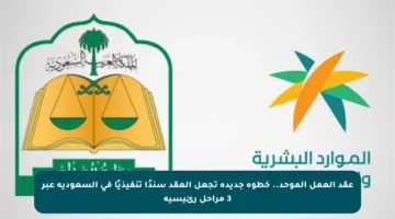 عقد العمل الموحد.. خطوة جديدة تجعل العقد سندًا تنفيذيًا في السعودية عبر 3 مراحل رئيسية